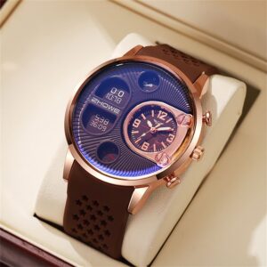 Dual display wrist watch