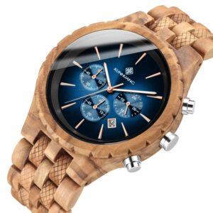 KUNHUANG handmade wooden watch